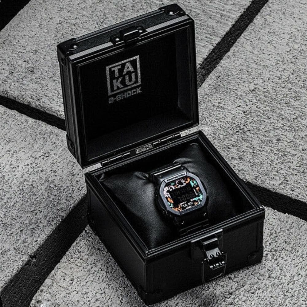 CASIO G-SHOCK DW-5600TAKU-1DR BLACK RESIN MEN'S WATCH - H2 Hub Watches