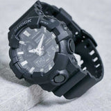 CASIO G-SHOCK GA-700-1BDR DIGITAL QUARTZ BLACK RESIN MEN'S WATCH - H2 Hub Watches