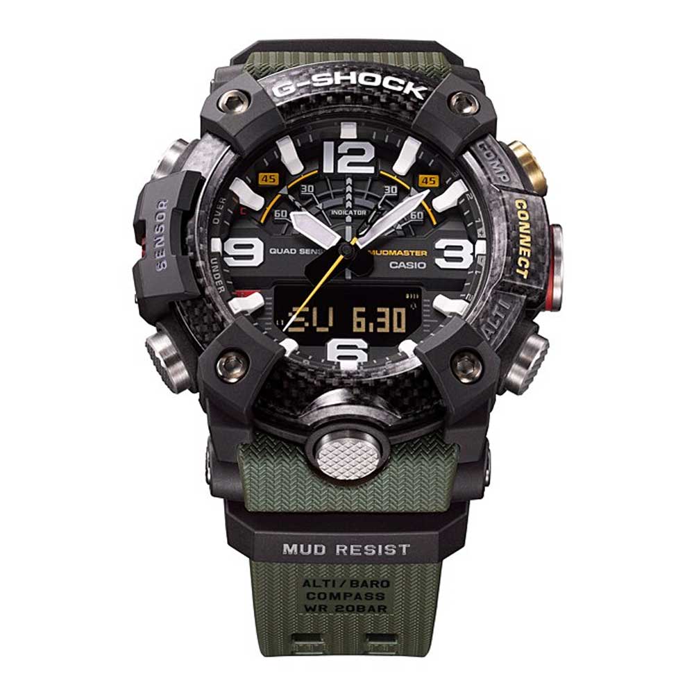 CASIO G-SHOCK GG-B100-1A3DR MUDMASTER MEN'S WATCH - H2 Hub Watches