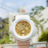 CASIO BABY-G BGA-195M-7ADR DIGITAL QUARTZ WHITE RESIN WOMEN'S WATCH - H2 Hub Watches