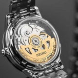 SEIKO PRESAGE SSA809J1 AUTOMATIC STAINLESS STEEL WOMEN'S SILVER WATCH - H2 Hub Watches