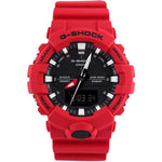 CASIO G-SHOCK GA-800-4ADR DIGITAL QUARTZ RED RESIN MEN'S WATCH - H2 Hub Watches