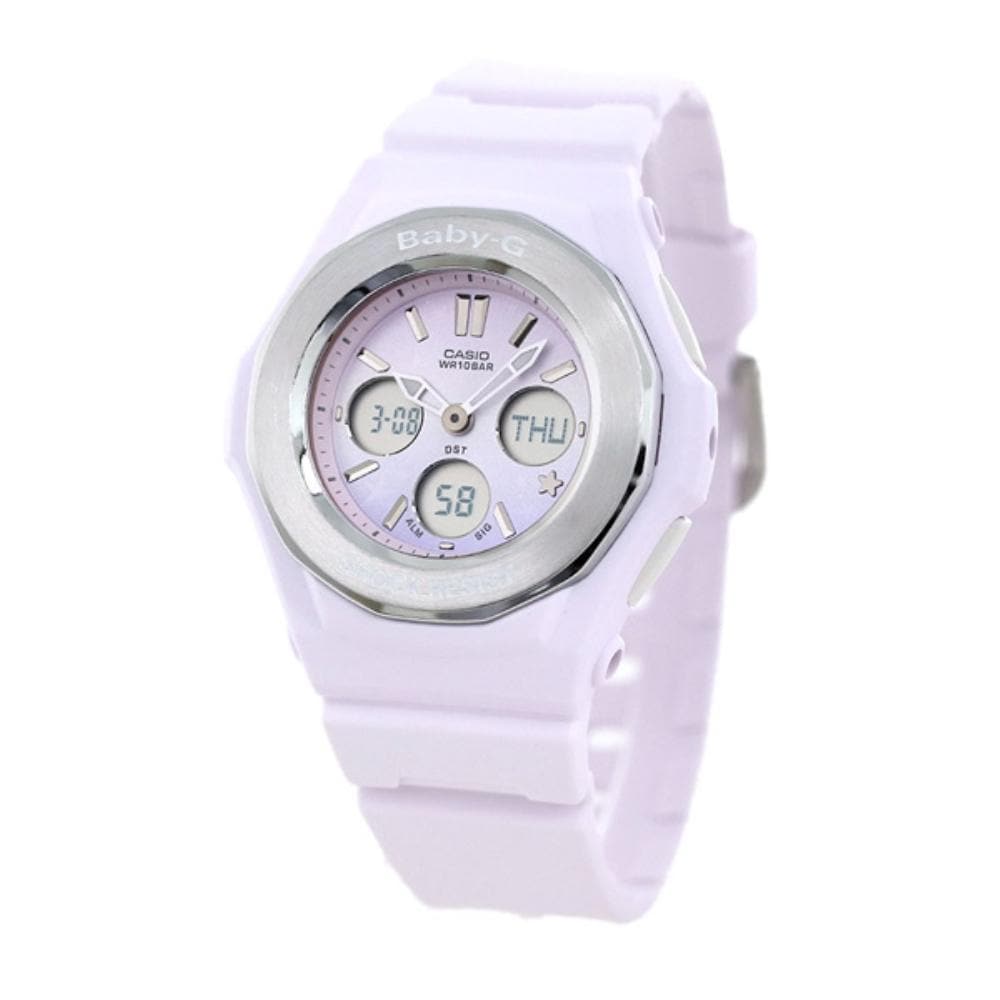 CASIO BABY-G BGA-100ST-4ADR DIGITAL QUARTZ PINK RESIN WOMEN'S WATCH - H2 Hub Watches