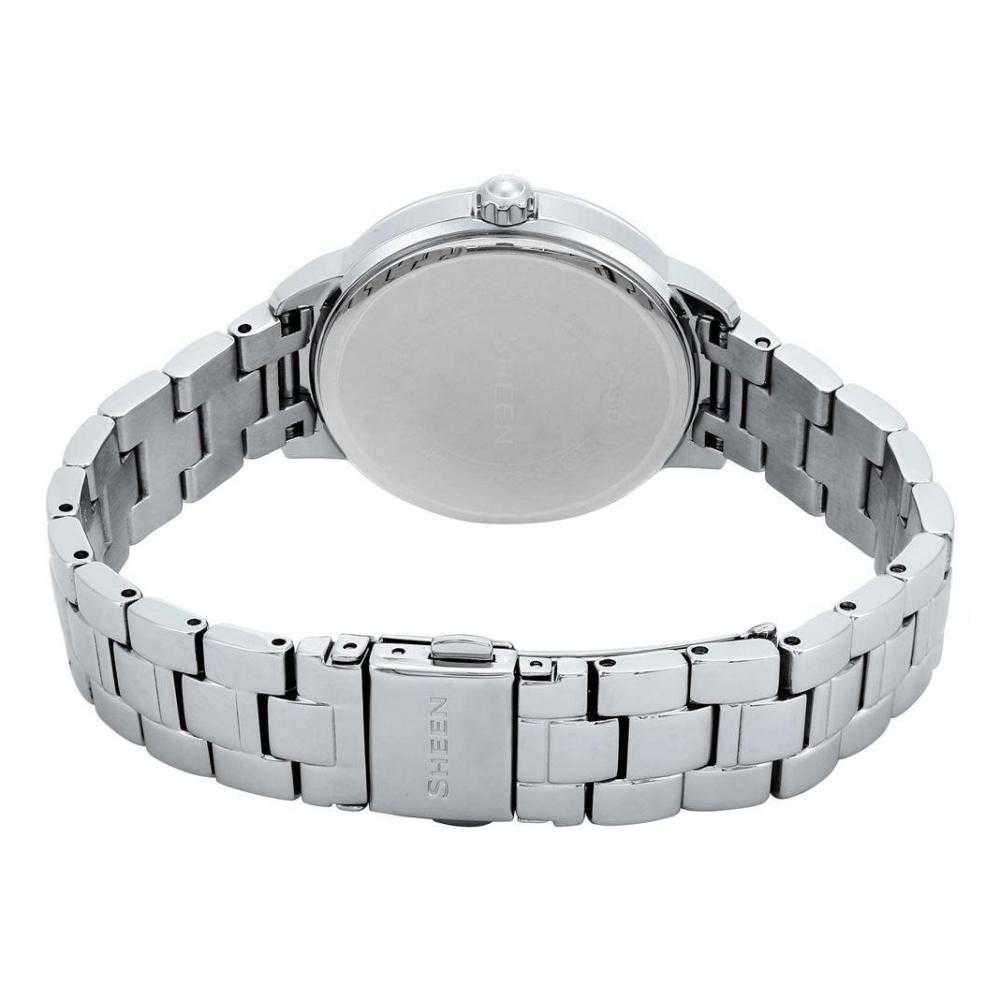 CASIO SHEEN SHE-3055SG-7AUDR QUARTZ TWO TONE STAINLESS STEEL WOMEN'S WATCH - H2 Hub Watches