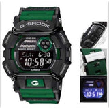 CASIO G-SHOCK GD-400-3DR DIGITAL QUARTZ GREY GREEN RESIN MEN'S WATCH - H2 Hub Watches
