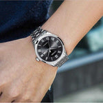 CITIZEN NH8360-80EB AUTOMATIC SILVER STAINLESS STEEL MEN'S WATCH - H2 Hub Watches