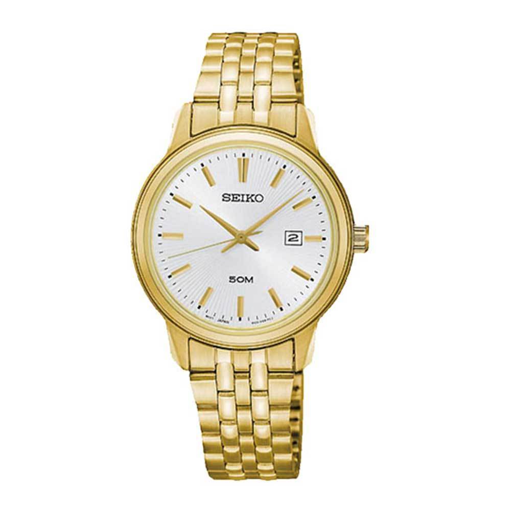 SEIKO GENERAL SUR660P1 GOLD STAINLESS STEEL WOMEN'S WATCH - H2 Hub Watches
