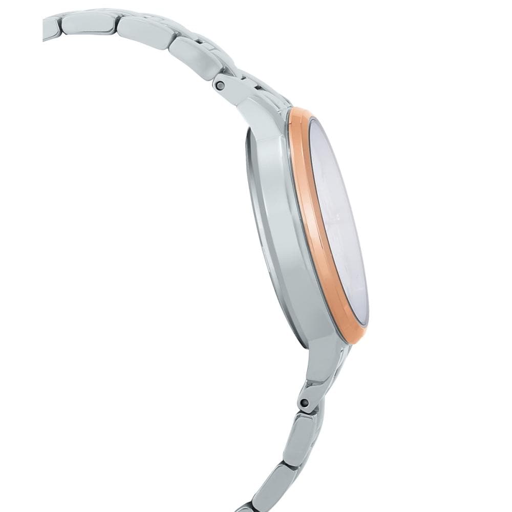 CASIO SHEEN SHE-3055SG-7AUDR QUARTZ TWO TONE STAINLESS STEEL WOMEN'S WATCH - H2 Hub Watches