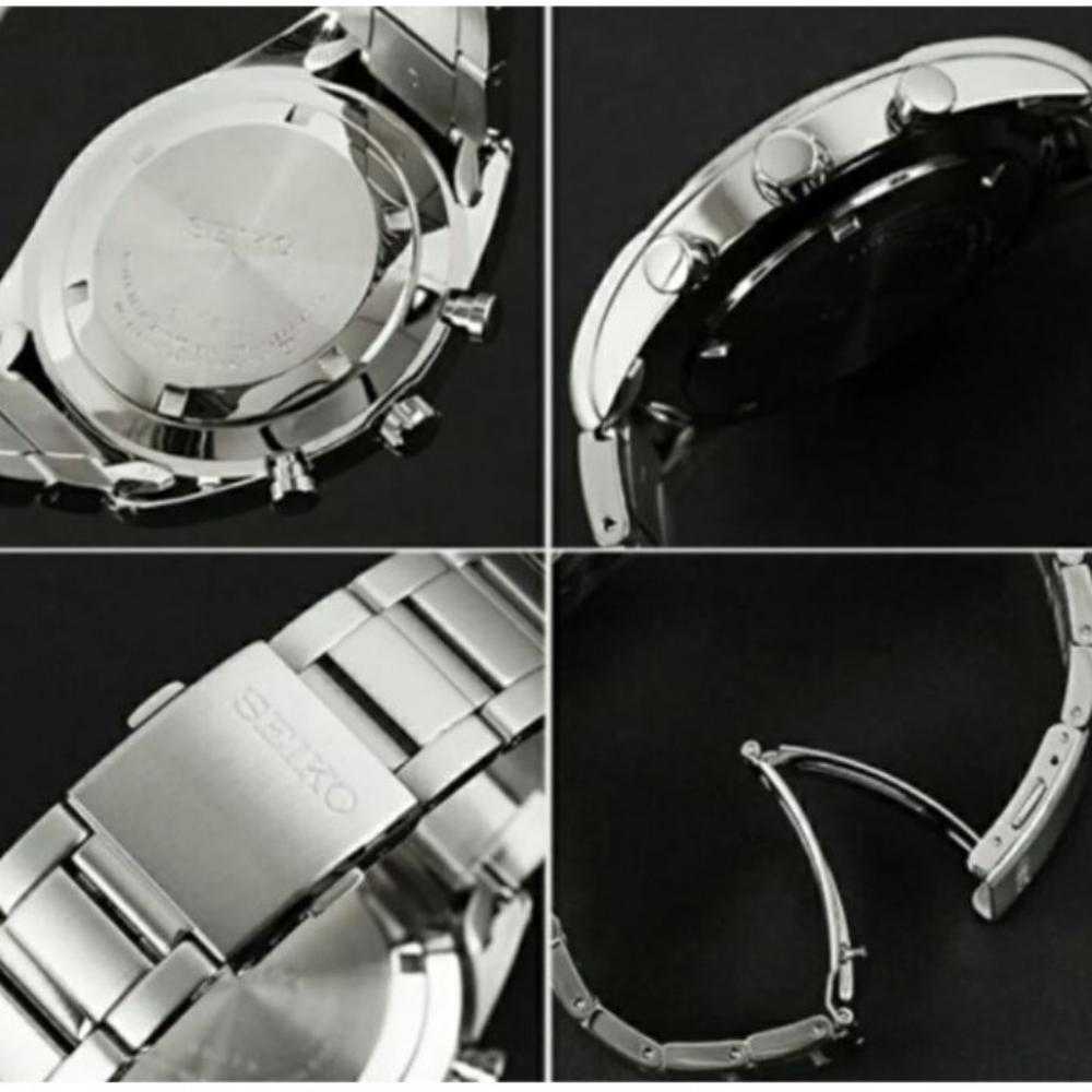 SEIKO GENERAL SSB899P1 CHRONOGRAPH STAINLESS STEEL WOMEN'S SILVER WATCH - H2 Hub Watches