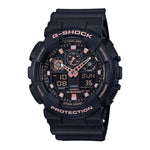 CASIO G-SHOCK GA-100GBX-1A4DR DIGITAL QUARTZ BLACK RESIN MEN'S WATCH - H2 Hub Watches