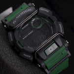 CASIO G-SHOCK GD-400-3DR DIGITAL QUARTZ GREY GREEN RESIN MEN'S WATCH - H2 Hub Watches