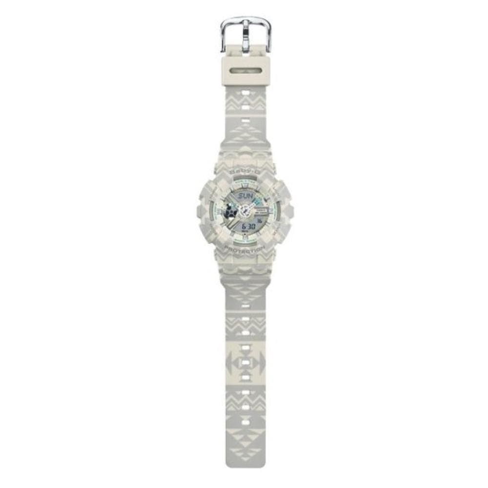 CASIO BABY-G BA-110TP-8ADR DIGITAL QUARTZ GREY RESIN WOMEN'S WATCH - H2 Hub Watches
