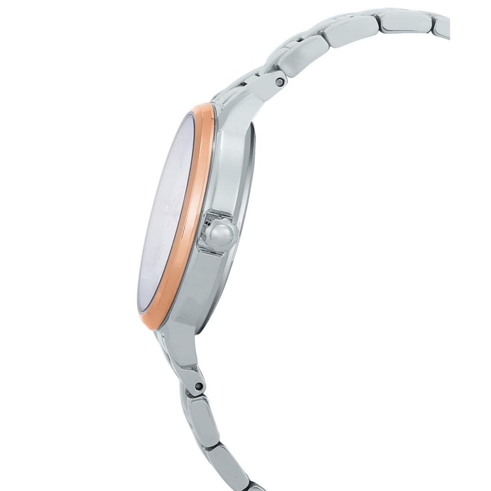 CASIO SHEEN SHE-3055SG-7AUDR QUARTZ TWO TONE STAINLESS STEEL WOMEN'S WATCH - H2 Hub Watches