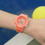 CASIO BABY-G BGA-240BC-4ADR RUNNING DIGITAL QUARTZ PINK RESIN WOMEN'S WATCH - H2 Hub Watches