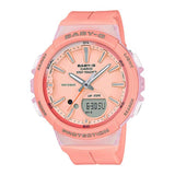 CASIO BABY-G BGS-100-4ADR DIGITAL QUARTZ PINK RESIN WOMEN'S WATCH - H2 Hub Watches