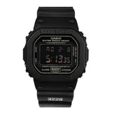 CASIO G-SHOCK DW-5600MS-1DR DIGITAL QUARTZ BLACK RESIN MEN'S WATCH - H2 Hub Watches