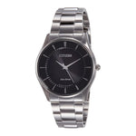CITIZEN BJ6481-58E ECO-DRIVE SILVER STAINLESS STEEL MEN'S WATCH - H2 Hub Watches