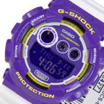 CASIO G-SHOCK GD-120CS-6DR DIGITAL QUARTZ PURPLE WHITE RESIN MEN'S WATCH - H2 Hub Watches