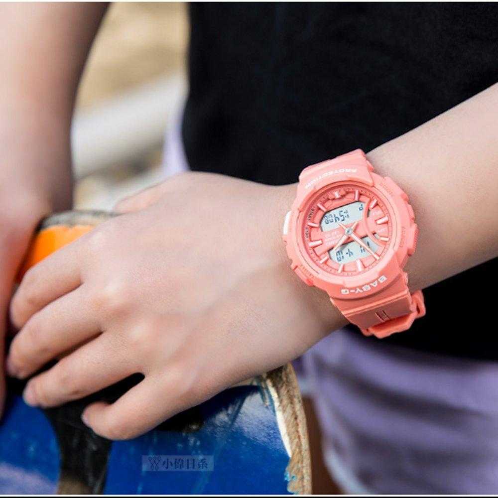 CASIO BABY-G BGA-240BC-4ADR RUNNING DIGITAL QUARTZ PINK RESIN WOMEN'S WATCH - H2 Hub Watches