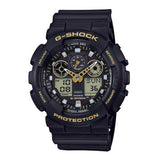 CASIO G-SHOCK GA-100GBX-1A9DR DIGITAL QUARTZ BLACK RESIN MEN'S WATCH - H2 Hub Watches