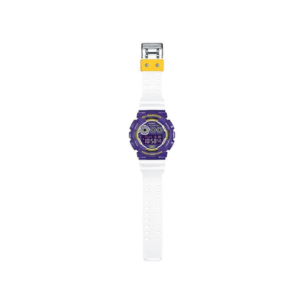 CASIO G-SHOCK GD-120CS-6DR DIGITAL QUARTZ PURPLE WHITE RESIN MEN'S WATCH - H2 Hub Watches