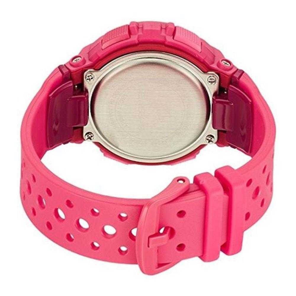 CASIO BABY-G BGA-240-4ADR RUNNING DIGITAL QUARTZ PINK RESIN WOMEN'S WATCH - H2 Hub Watches