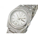 SEIKO 5 SYMK23K1 AUTOMATIC STAINLESS STEEL WOMEN'S SILVER WATCH - H2 Hub Watches