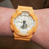 CASIO G-SHOCK GA-110SG-4ADR DIGITAL QUARTZ ORANGE RESIN MEN'S WATCH - H2 Hub Watches