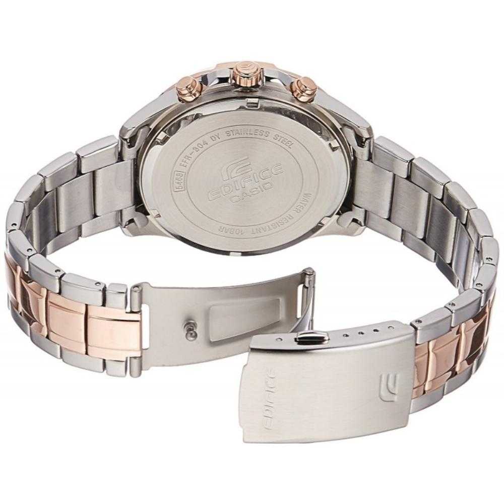 CASIO EDIFICE EFR-304SG-7AVUDF TWO TONE STAINLESS STEEL MEN'S WATCH - H2 Hub Watches