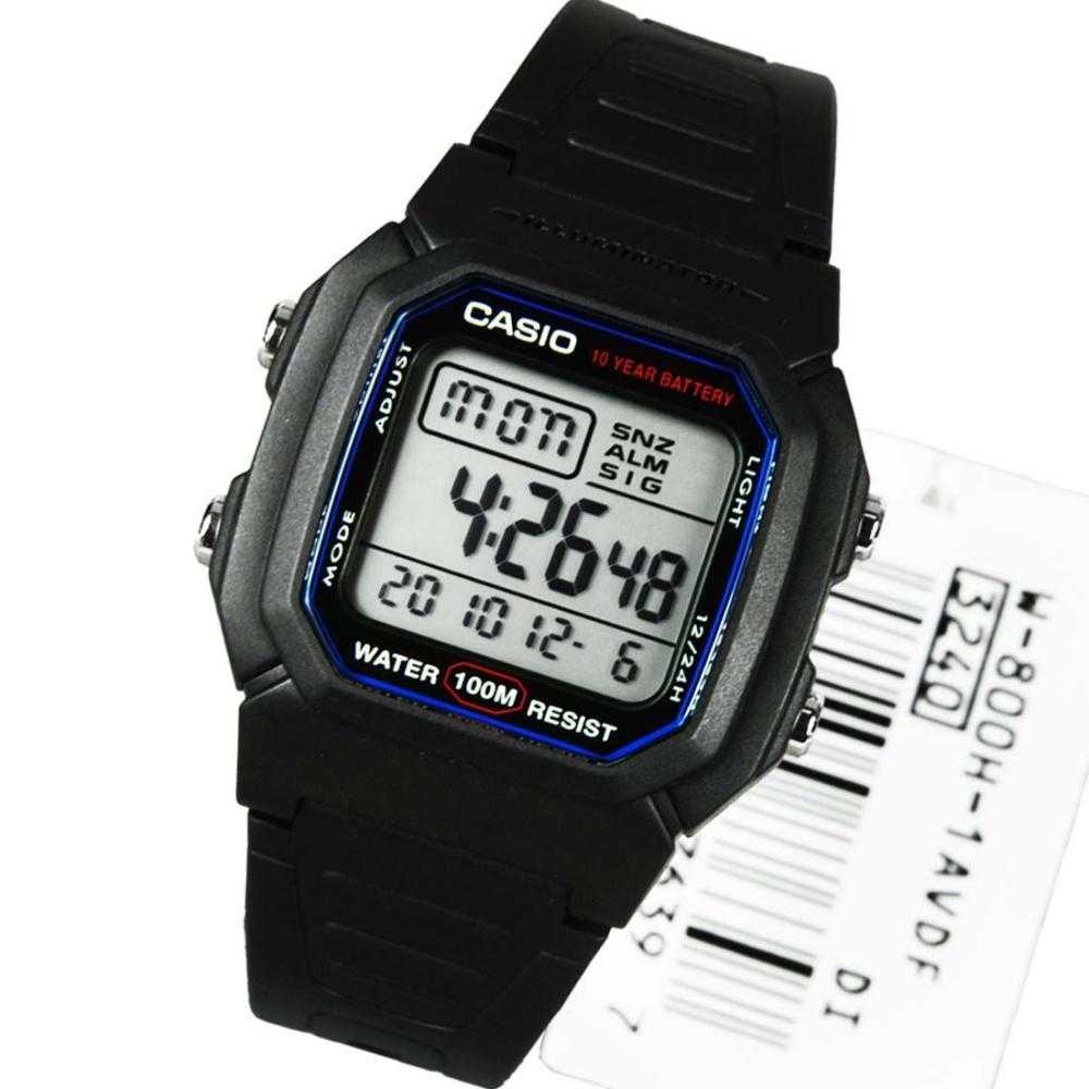CASIO GENERAL W-800H-1AVDF UNISEX'S WATCH - H2 Hub Watches