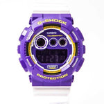CASIO G-SHOCK GD-120CS-6DR DIGITAL QUARTZ PURPLE WHITE RESIN MEN'S WATCH - H2 Hub Watches