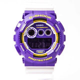 CASIO G-SHOCK GD-120CS-6DR DIGITAL QUARTZ PURPLE WHITE RESIN MEN'S WATCH - H2 Hub Watches