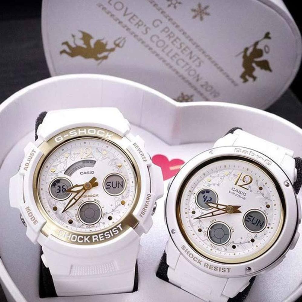 CASIO G-SHOCK & BABY-G LOV-19A-7ADR COUPLE'S SET - H2 Hub Watches