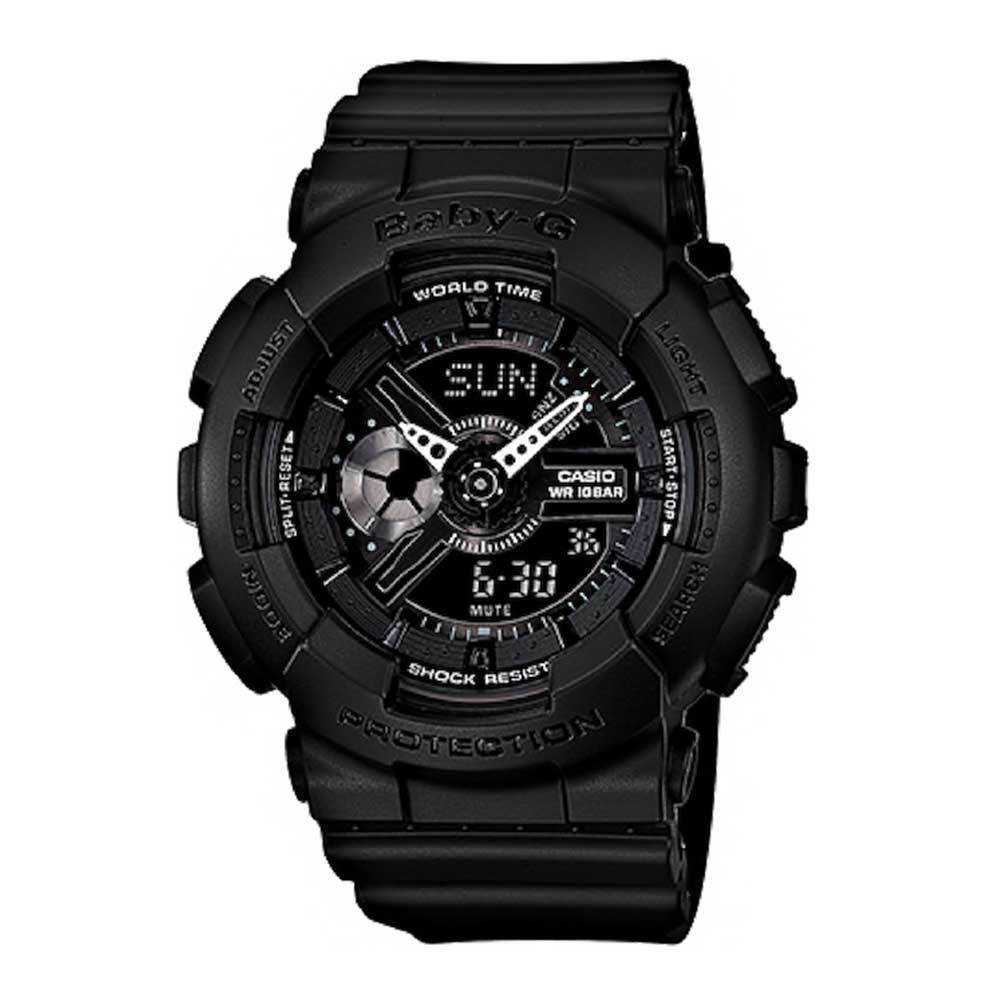 CASIO BABY-G BA-110BC-1ADR DIGITAL QUARTZ BLACK RESIN UNISEX'S WATCH - H2 Hub Watches