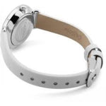 CATH KIDSTON QUARTZ PAPER ROSE SILVER ALLOY CKL047ES GREY LEATHER STRAP LADIES WATCH - H2 Hub Watches