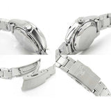 SEIKO 5 SYMK23K1 AUTOMATIC STAINLESS STEEL WOMEN'S SILVER WATCH - H2 Hub Watches