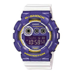 CASIO G-SHOCK GD-120CS-6DR DIGITAL QUARTZ PURPLE WHITE RESIN MEN'S WATCH - H2 Hub Watches