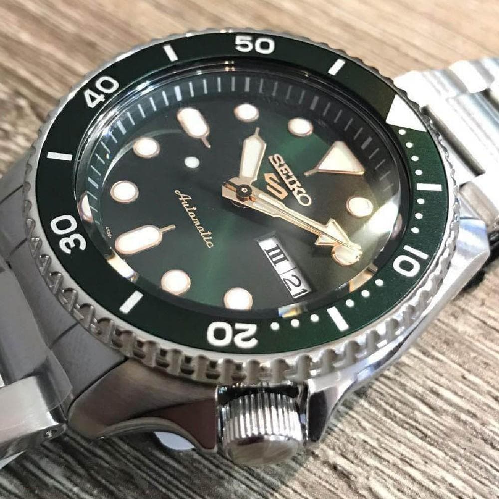 SEIKO 5 SPORTS SRPD63K1 AUTOMATIC STAINLESS STEEL MEN'S WATCH - H2 Hub Watches