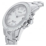 SEIKO GENERAL SPORTURA KINETIC SKA879P1 STAINLESS STEEL WOMEN'S SILVER WATCH - H2 Hub Watches