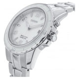 SEIKO GENERAL SPORTURA KINETIC SKA879P1 STAINLESS STEEL WOMEN'S SILVER WATCH - H2 Hub Watches