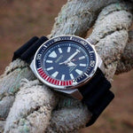SEIKO PROSPEX SRPB53K1 AUTOMATIC MEN'S BLACK RUBBER STRAP WATCH - H2 Hub Watches