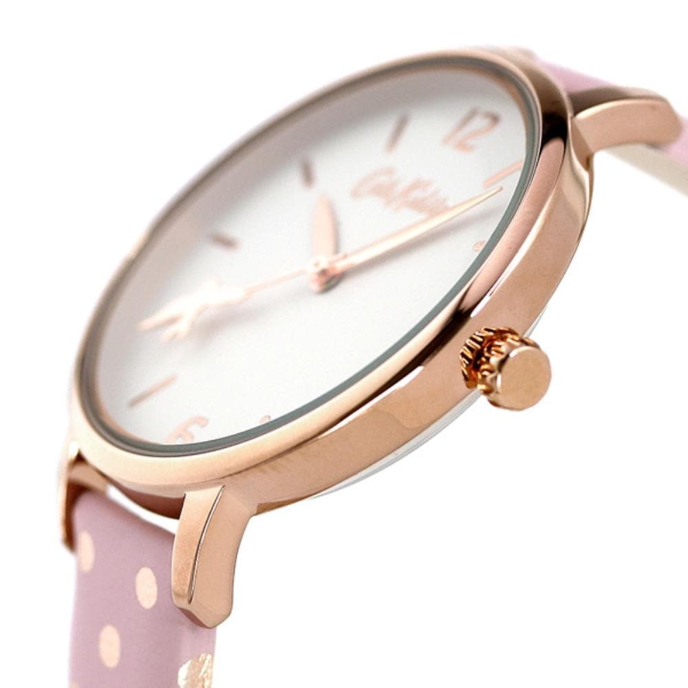 CATH KIDSTON BUTTON SPOT PINK STRAP ALLOY CKL088P WOMEN'S WATCH - H2 Hub Watches