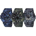 CASIO G-SHOCK GA-700CM-3ADR DIGITAL QUARTZ GREEN CAMO MEN'S WATCH - H2 Hub Watches