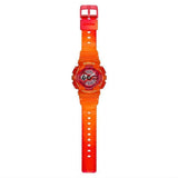 CASIO BABY-G BA-110JM-4ADR DIGITAL QUARTZ ORANGE TRANSPARENT RESIN WOMEN'S WATCH - H2 Hub Watches