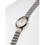 CITIZEN EX1498-87A ECO-DRIVE TWO TONE STAINLESS STEEL WOMEN'S WATCH - H2 Hub Watches