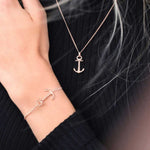 PAUL HEWITT PH-AB-R ACCESSORY BRACELET ANCHOR SPIRIT PLATED ROSE GOLD - H2 Hub Watches