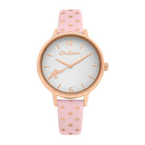 CATH KIDSTON BUTTON SPOT PINK STRAP ALLOY CKL088P WOMEN'S WATCH - H2 Hub Watches