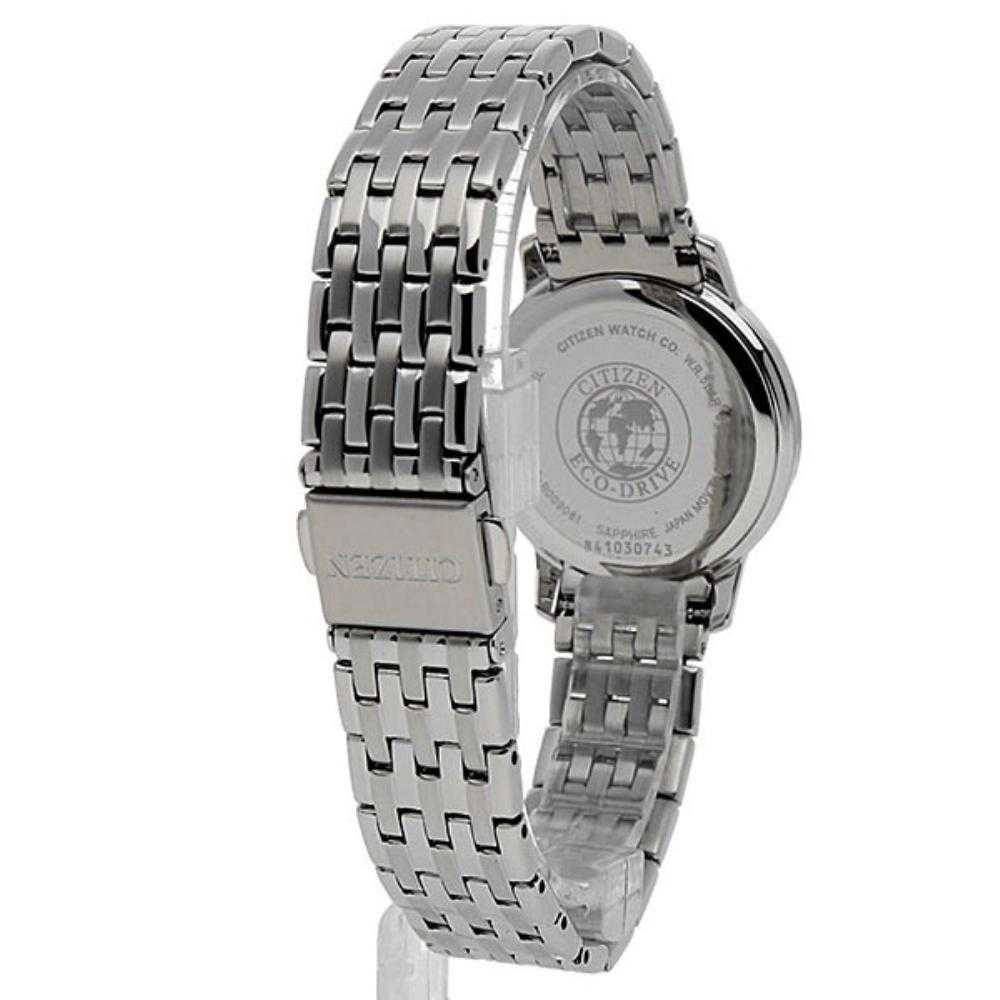 CITIZEN EX1498-87A ECO-DRIVE TWO TONE STAINLESS STEEL WOMEN'S WATCH - H2 Hub Watches