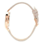 CATH KIDSTON QUARTZ LONDON TOILE ROSE GOLD ALLOY CKL053PRG METALLIC PU STRAP LADIES WATCH - H2 Hub Watches