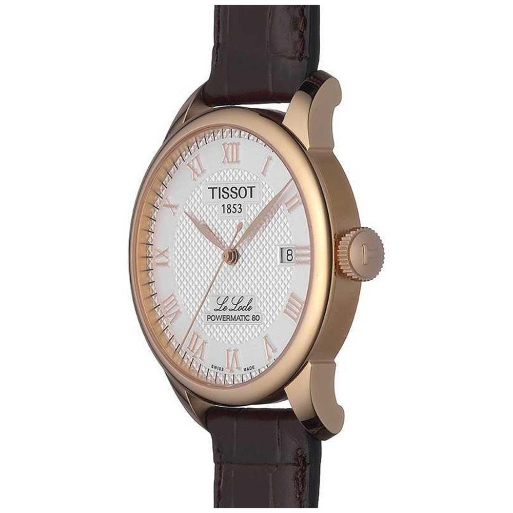 TISSOT T0064073603300 LE LOCLE POWERMATIC 80 MEN'S WATCH - H2 Hub Watches